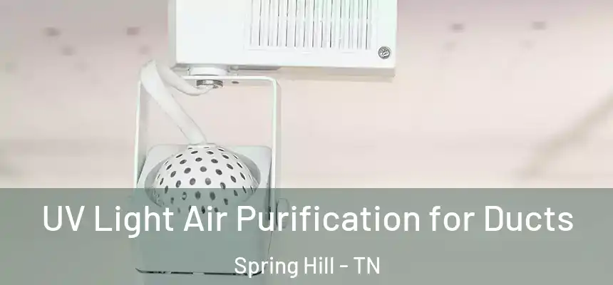 UV Light Air Purification for Ducts Spring Hill - TN
